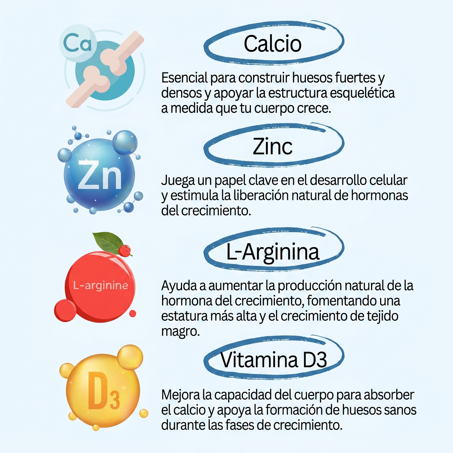 Aluna® Crecimiento Óseo Natural