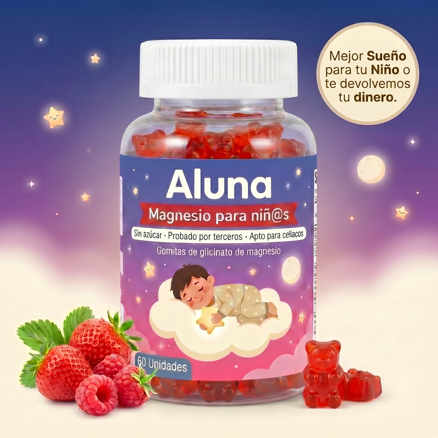 Gomitas de Magnesio Aluna®