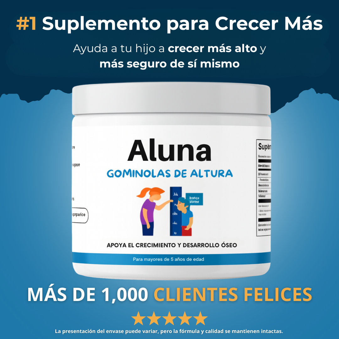Aluna® Crecimiento Óseo Natural