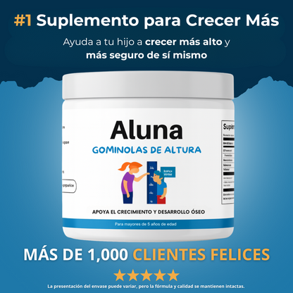 Aluna® Crecimiento Óseo Natural