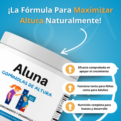 Aluna® Crecimiento Óseo Natural