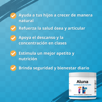 Aluna® Crecimiento Óseo Natural