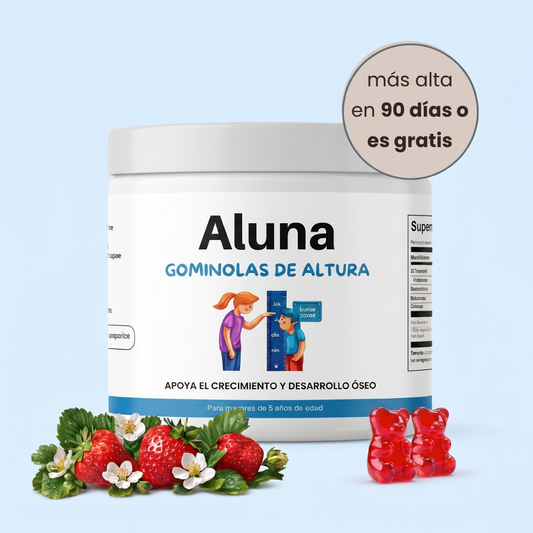 Aluna® Crecimiento Óseo Natural.