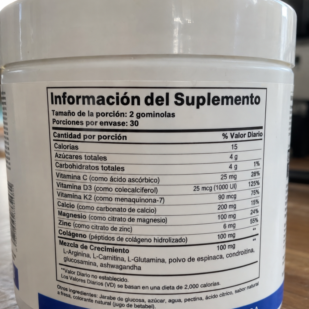 Aluna™ Crecimiento Óseo Natural